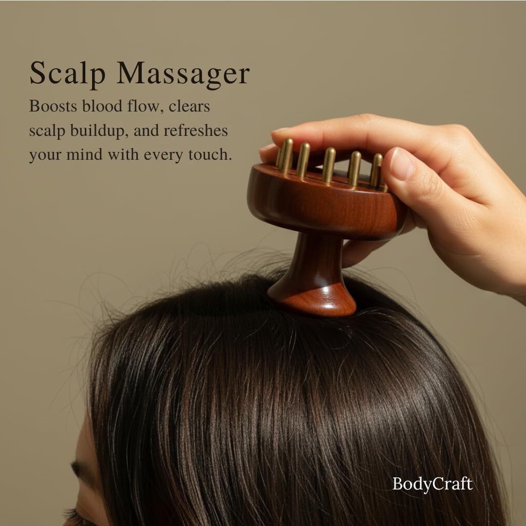 Kansa Wand Scalp & Body Ayurvedic Massage Tool