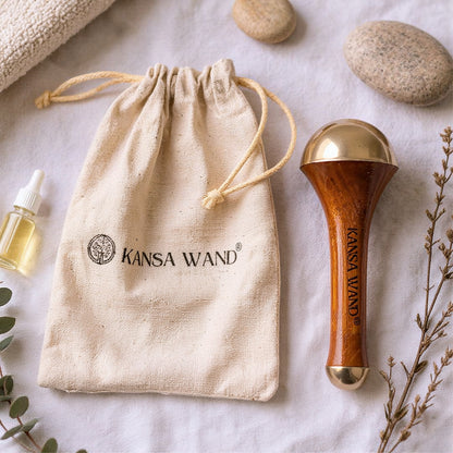 Kansa Wand 2-in-1 (Face & Foot Detox Massager)